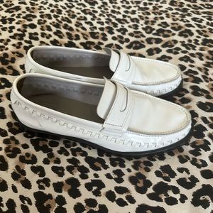 All Saints Sofie loafers white EU41 EC